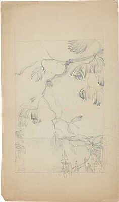 Такке Борис Александрович, Юон Константин Федорович. Лот из шести предметов, относящихся к совместному созданию К.Ф. Юоном и Б.А. Такке этикетки-рекламы для «Интуриста»